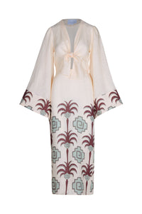Brown / Sailing Flags Dress