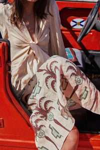 Brown / Sailing Flags Dress