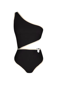 Black / Del Mar One Piece