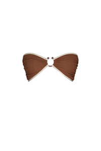 Brown / Seawaters Bikini Top