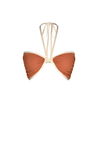 Camel / Destello Solar Bikini Top