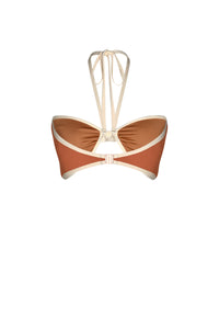 Camel / Destello Solar Bikini Top