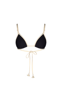 Black / Playa Del Rio Bikini Top