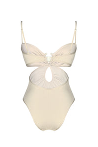 White / Sunny Days One Piece