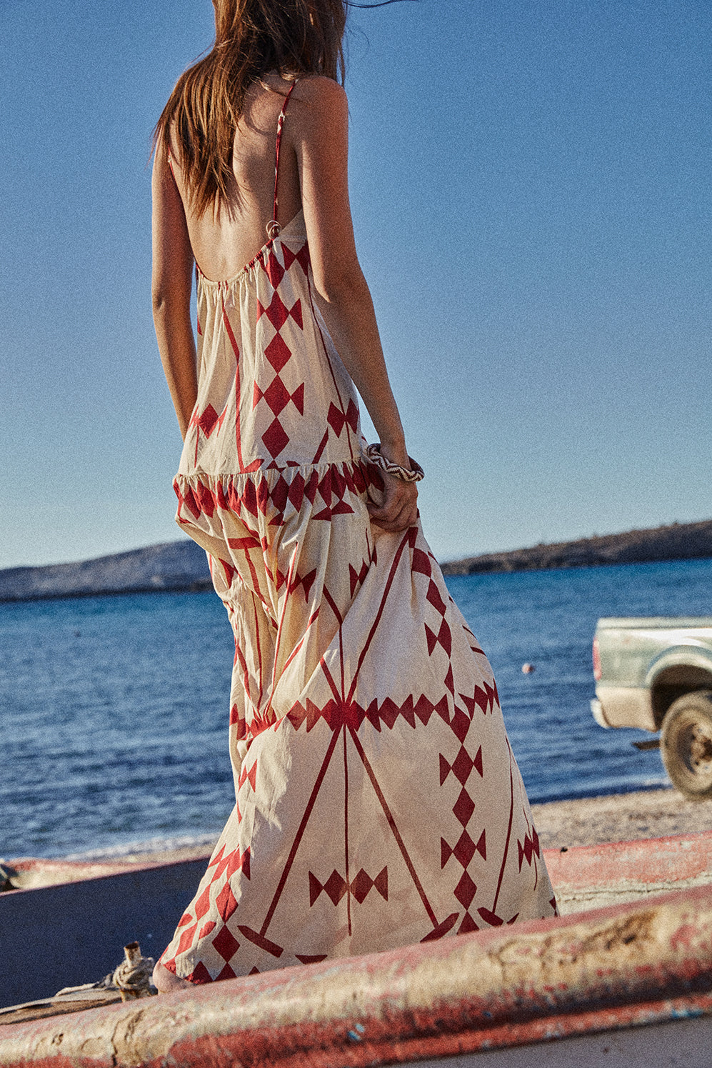 Pink / Zea Palm Dress