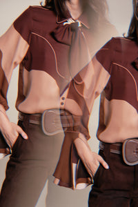 Brown / High Tides Shirt