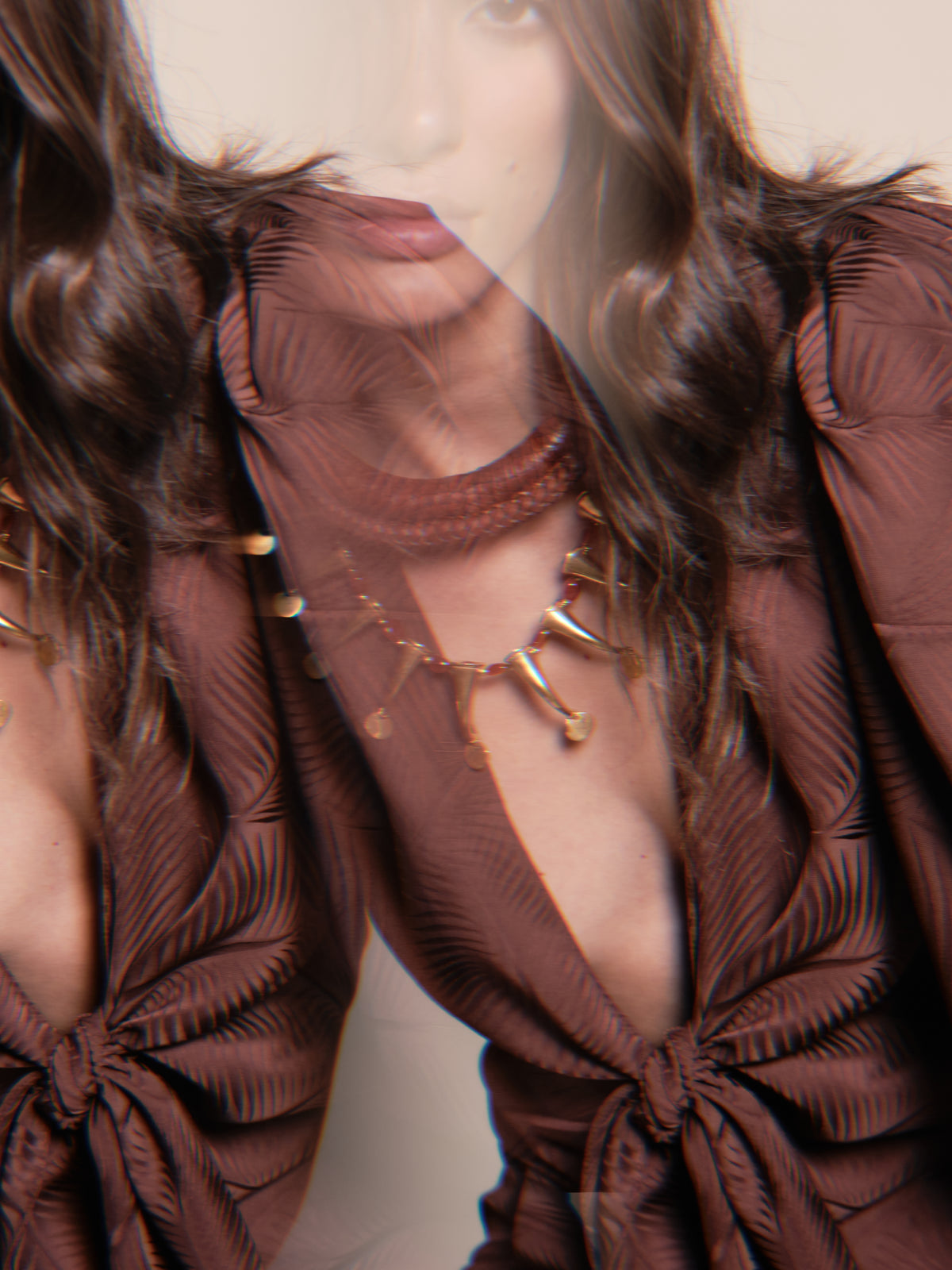 Brown / Luz Nocturna Top