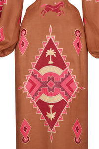 Camel / Beautiful Horizon Dress