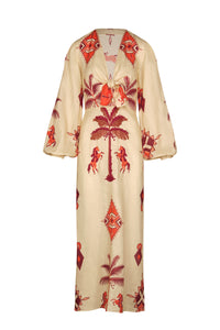 Red / Across Paradise Dress