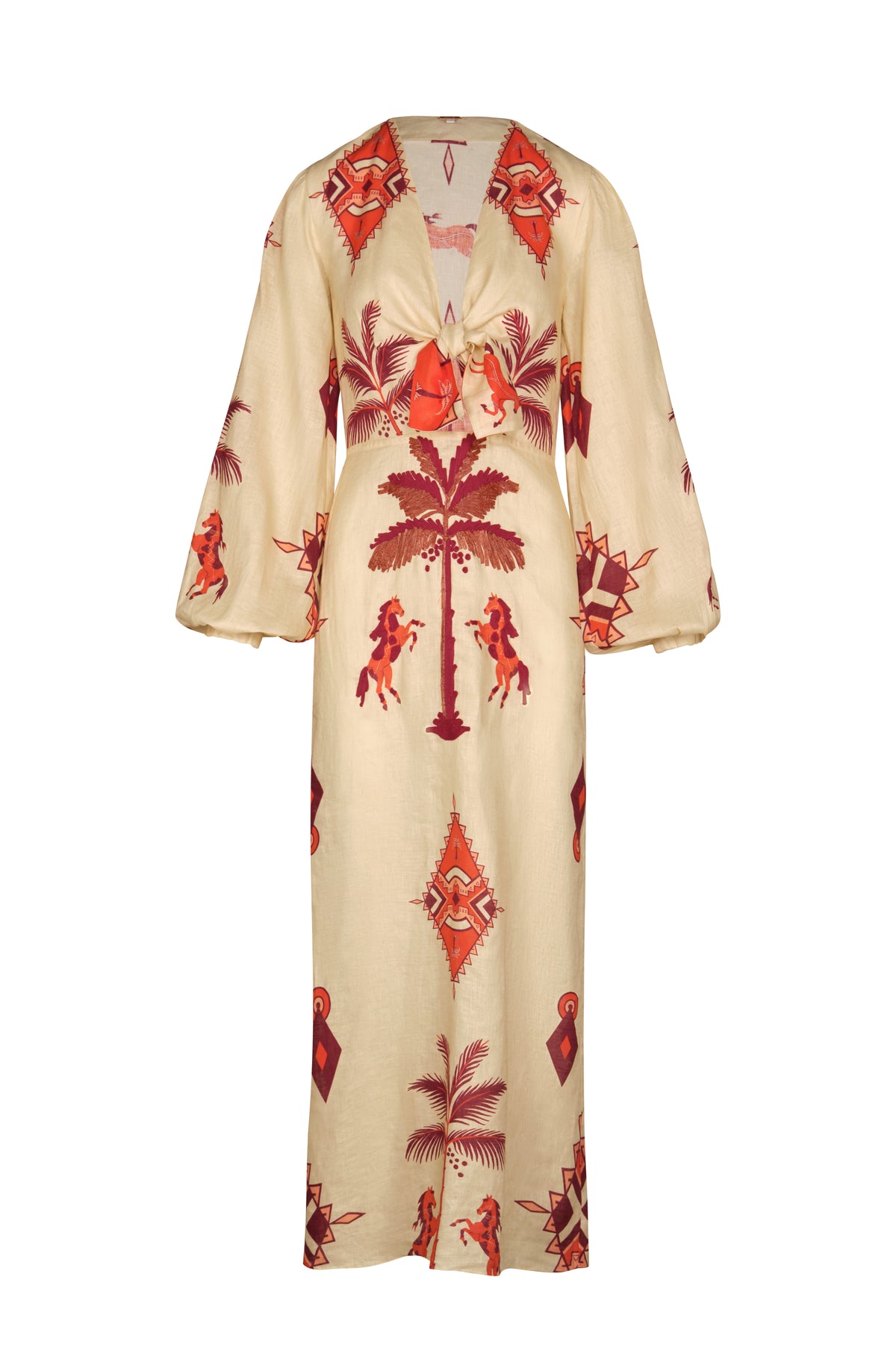 Red / Across Paradise Dress