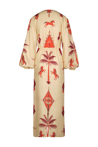 Red / Across Paradise Dress
