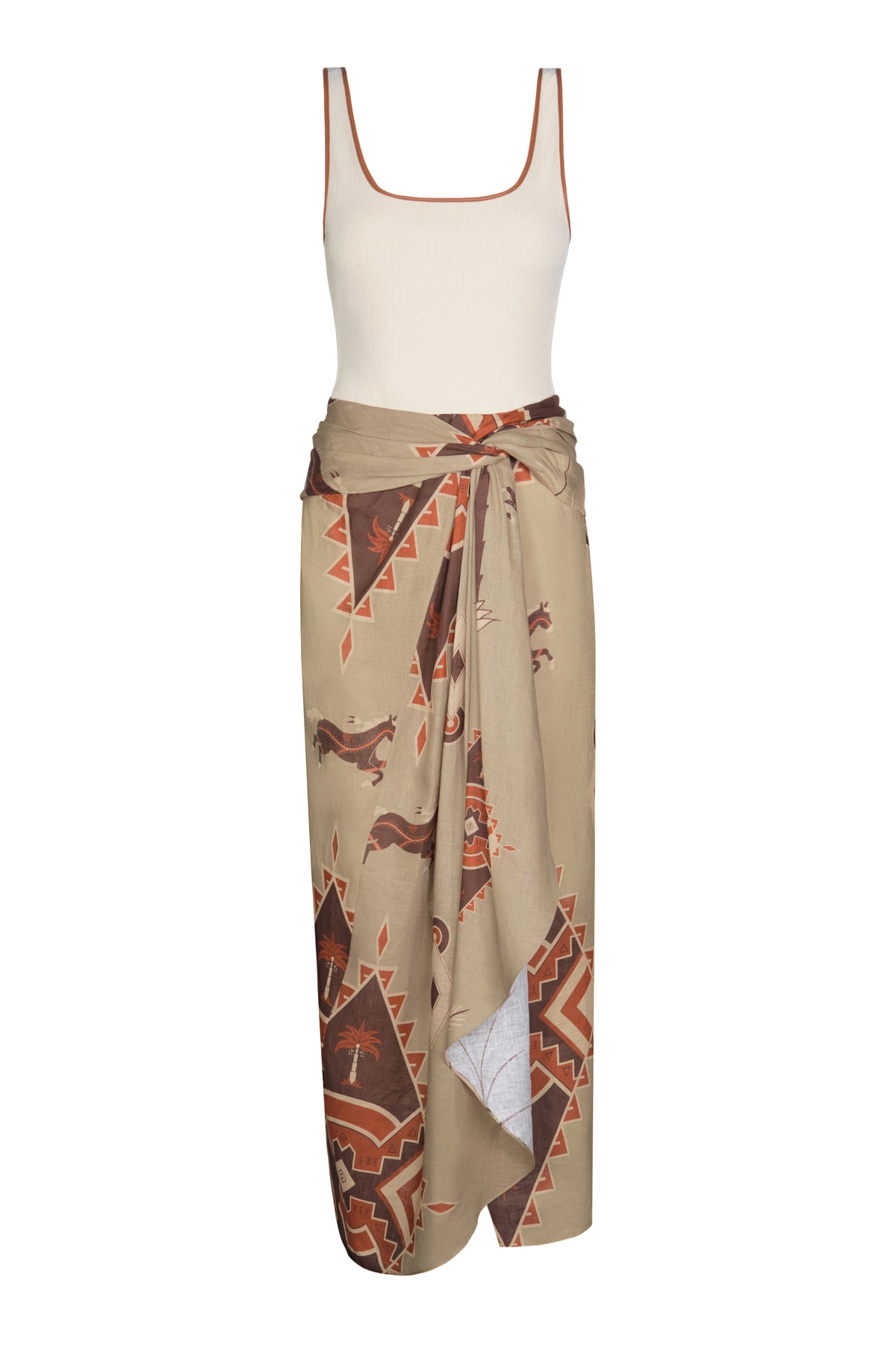 Camel / Encanto Pacifico Dress