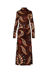 Brown / Start Point Dress