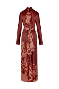 Wine / Artistic Lifestyle Dress