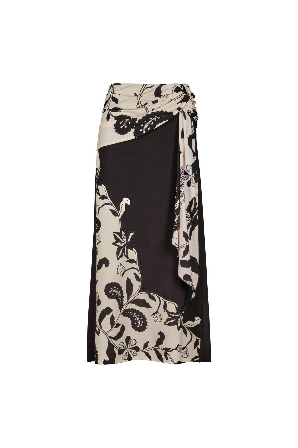 Black / Cosmology Skirt