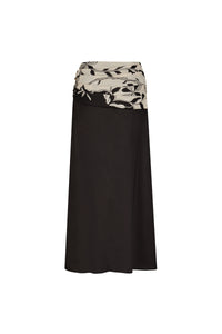 Black / Cosmology Skirt