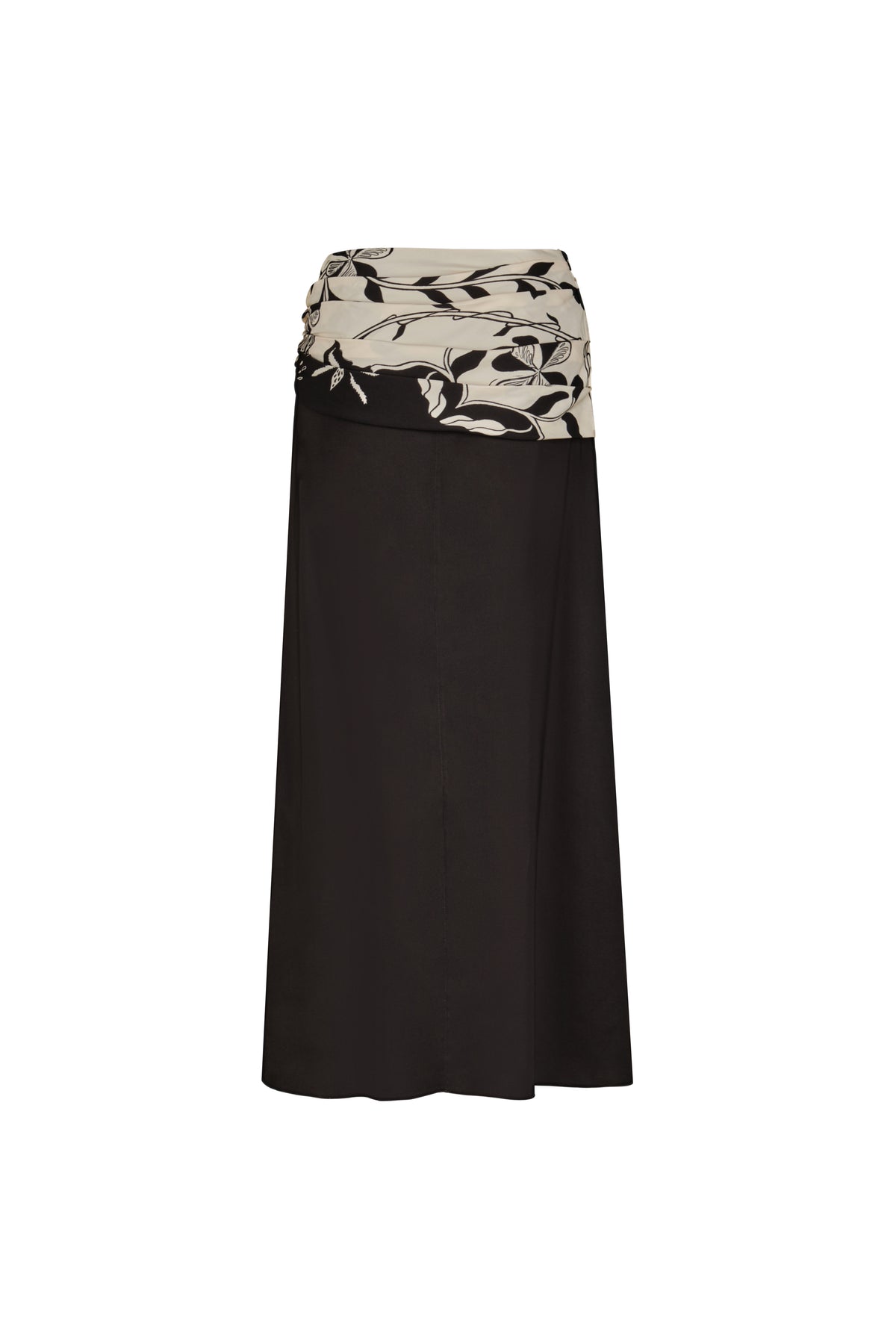 Black / Cosmology Skirt
