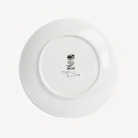 Tema e Variazioni n.359 porcelain plate - Black & White