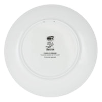 Tema e Variazioni n.380 porcelain plate - Black & White