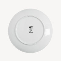Assiette Tema e Variazioni n°406 en porcelaine - Blanc & Noir