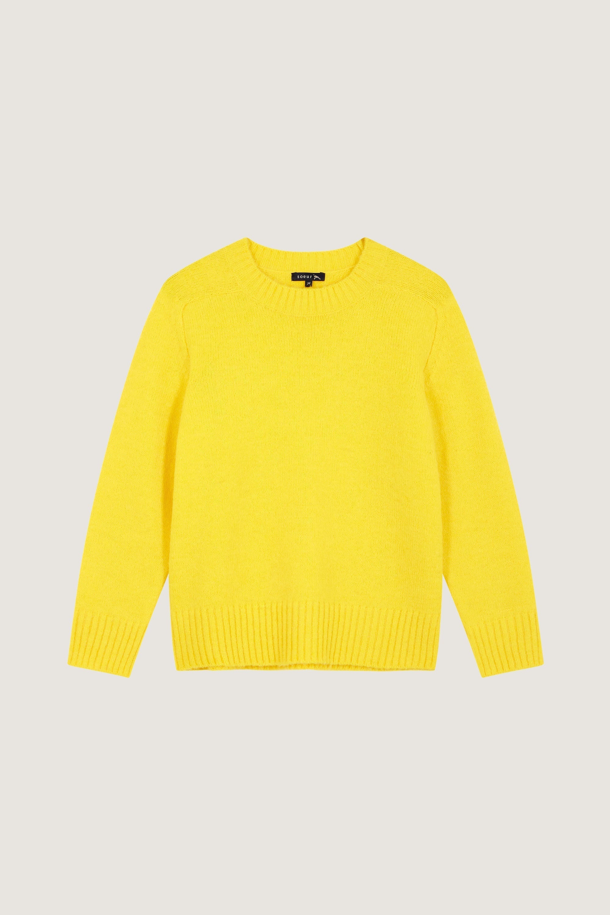 JAUNE _ Pull Envie - Jaune