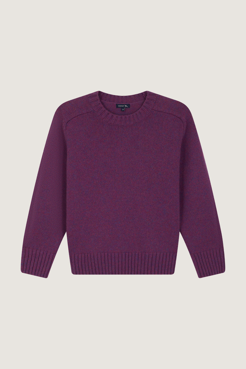 VIOLET _ Pull Envie en laine - Violet