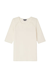 Daphnée knitted T-shirt - Ecru