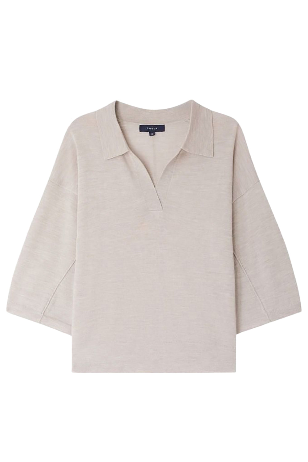 Elton wool polo shirt - Off-white
