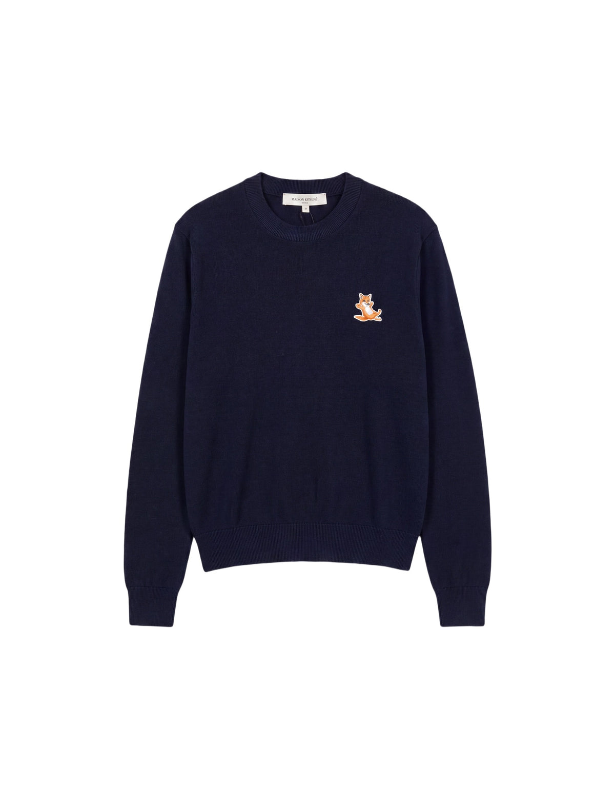 Pull Chillax Fox en laine - Ink Blue