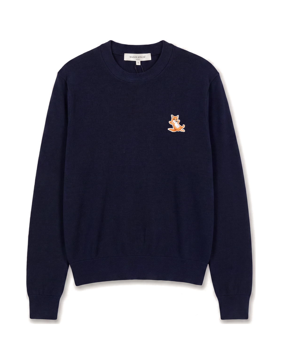 Chillax Fox Merino Regular Jumper - Ink Blue