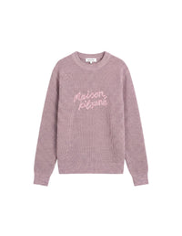 Pull gaufré Handwriting - Light Purple