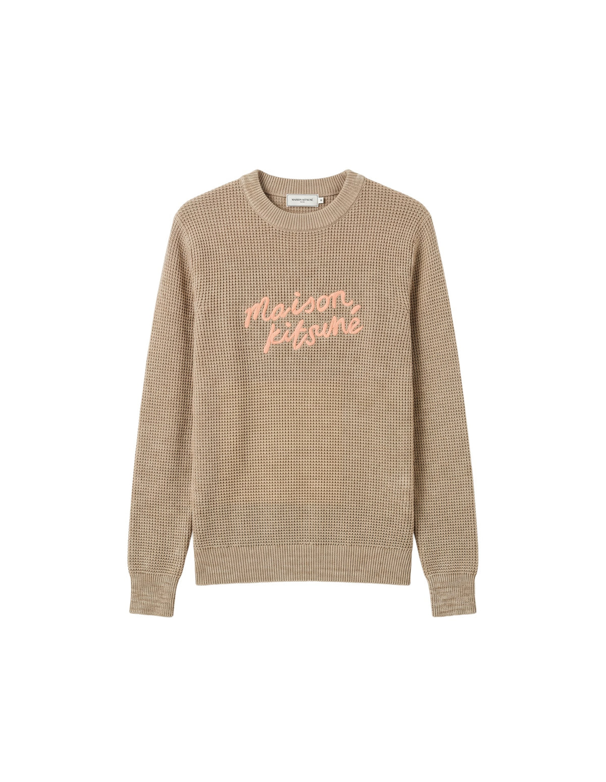 Pull gaufré Handwriting - Green Tea