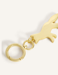 Profile Fox Charm - Light Gold