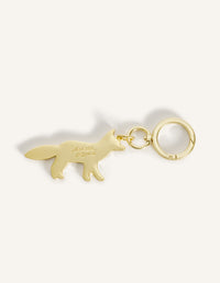 Profile Fox Charm - Light Gold