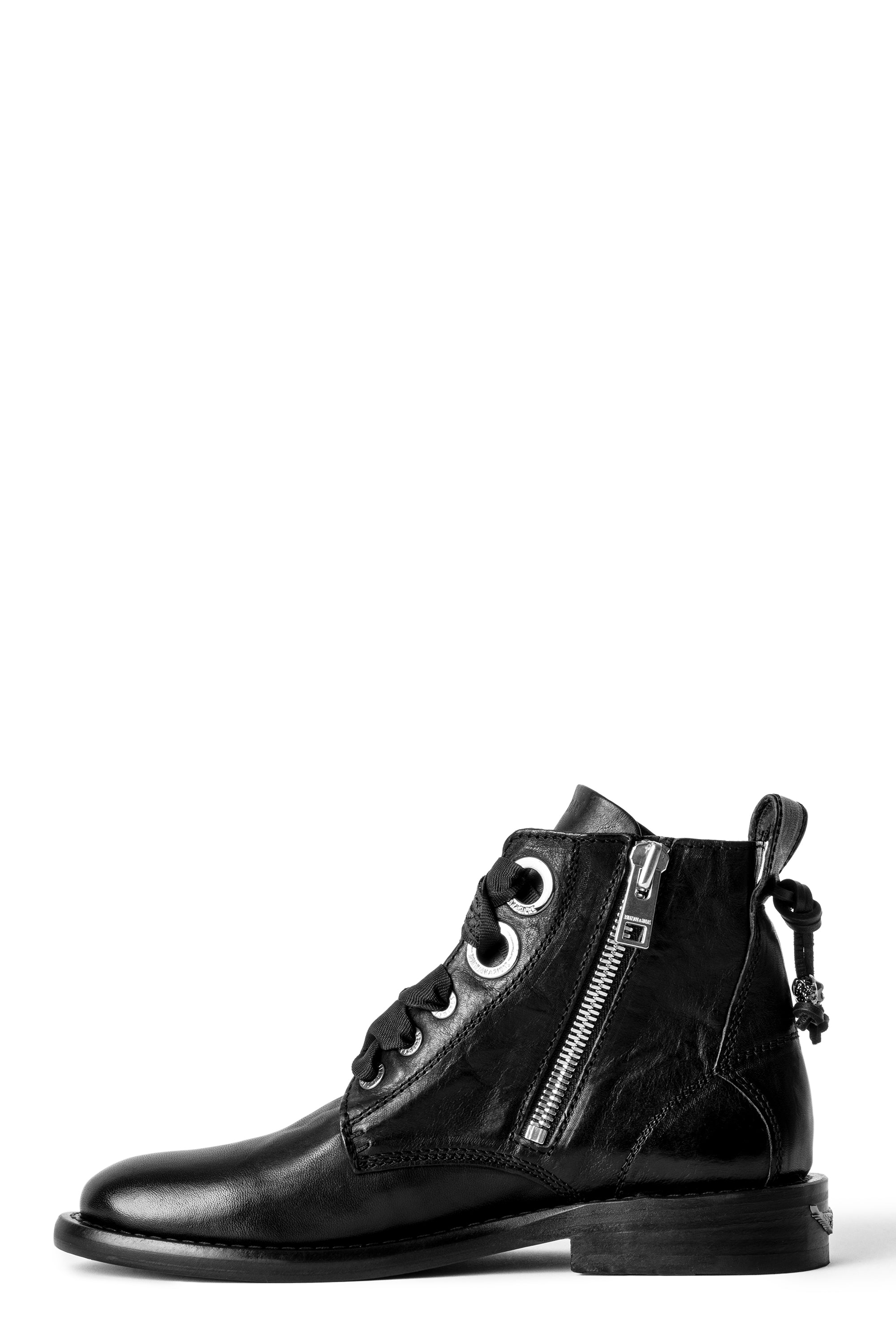 Laureen Roma leather ankle boots - Black