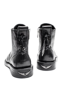 Laureen Roma leather ankle boots - Black