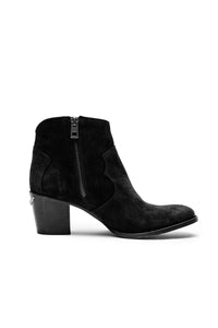 Bottines Molly Suede en cuir - Noir
