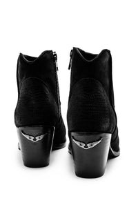 Bottines Molly Suede en cuir - Noir