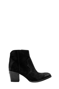 Bottines Molly Suede en cuir - Noir