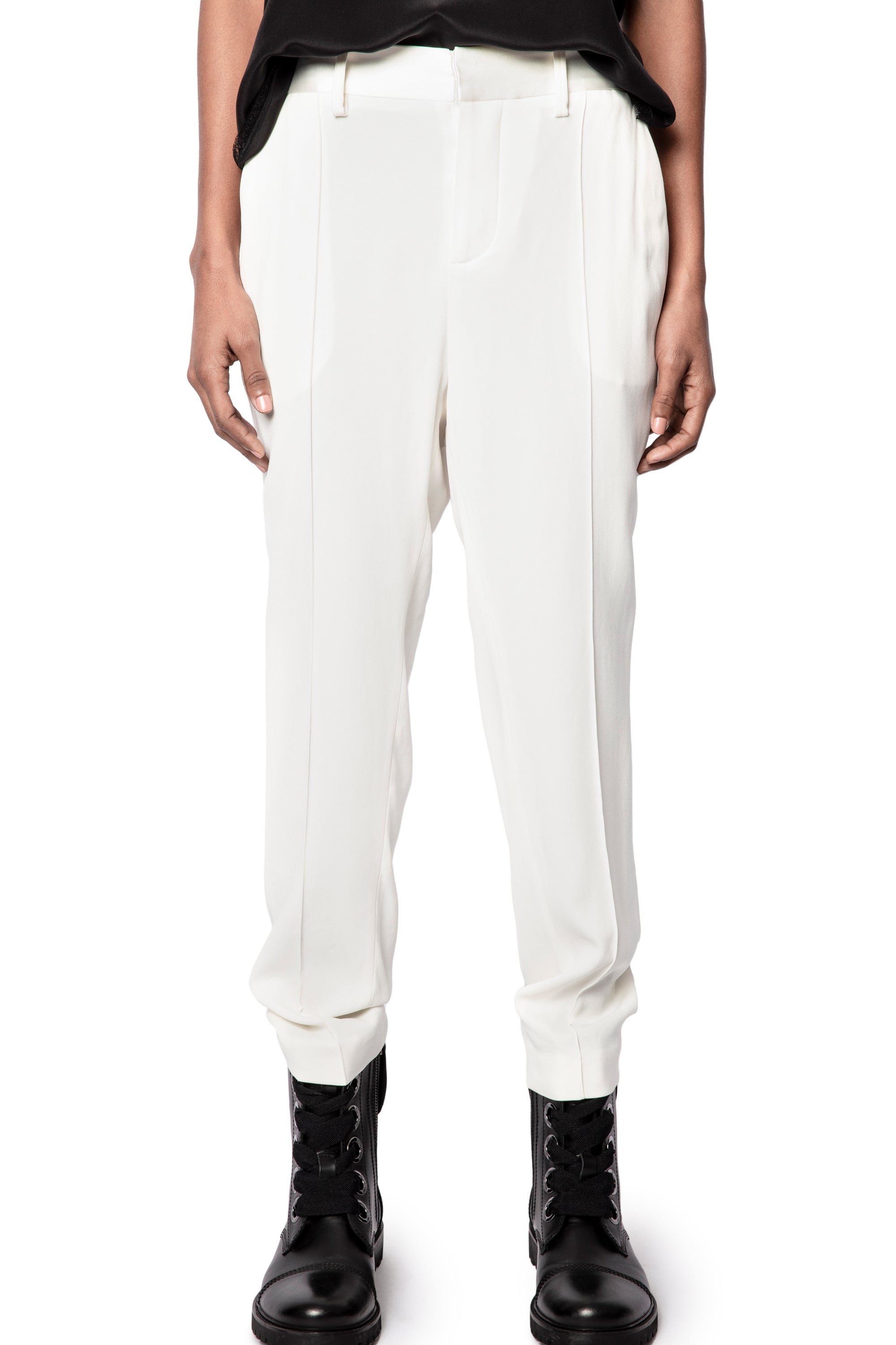 ZHORS LIGNE ECRU PANDA CREPE PERM