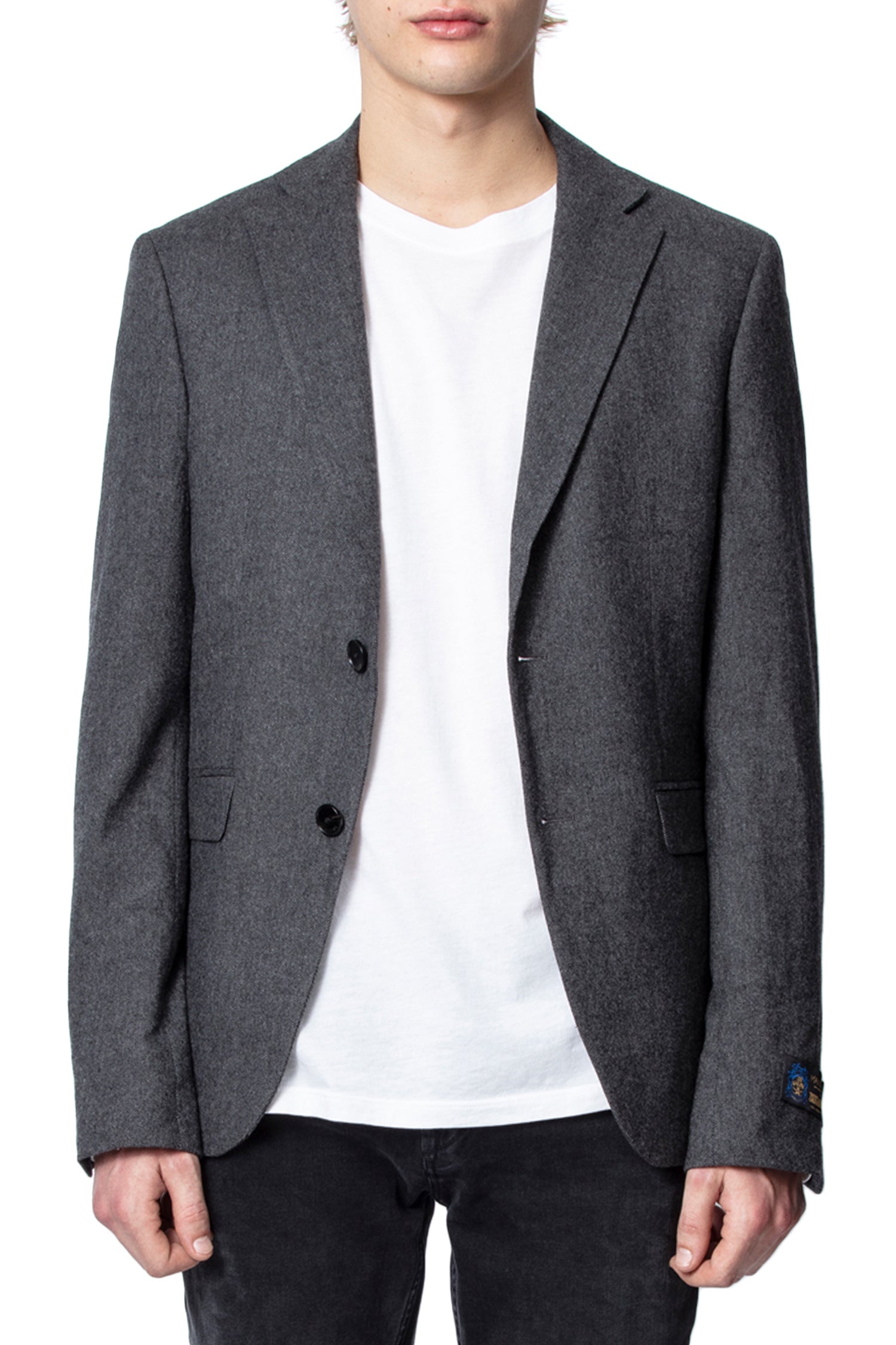 Veste Viks en laine - Anthracite