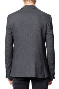 Veste Viks en laine - Anthracite