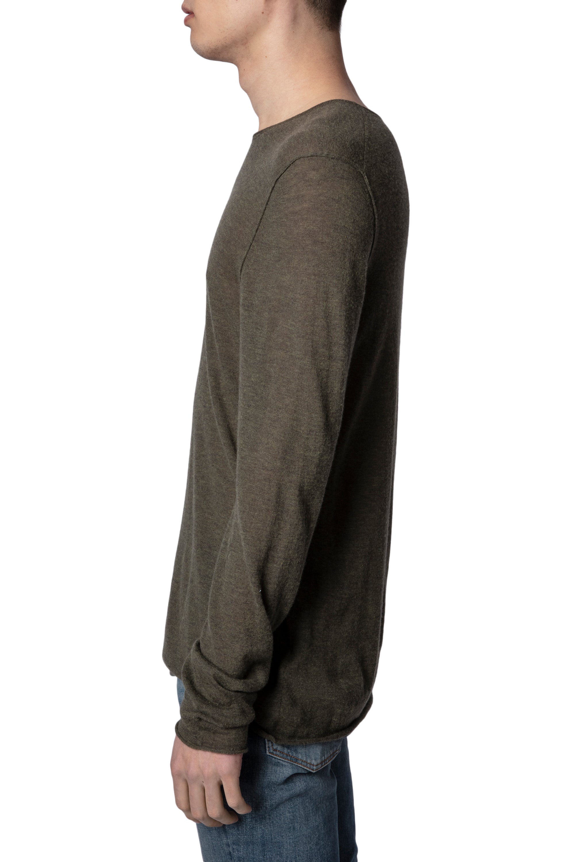 Pull Teiss en cachemire - Kaki