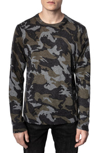Pull Kennedy Bis en cachemire - Fougere