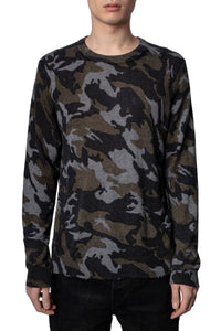 Pull Kennedy Bis en cachemire - Fougere