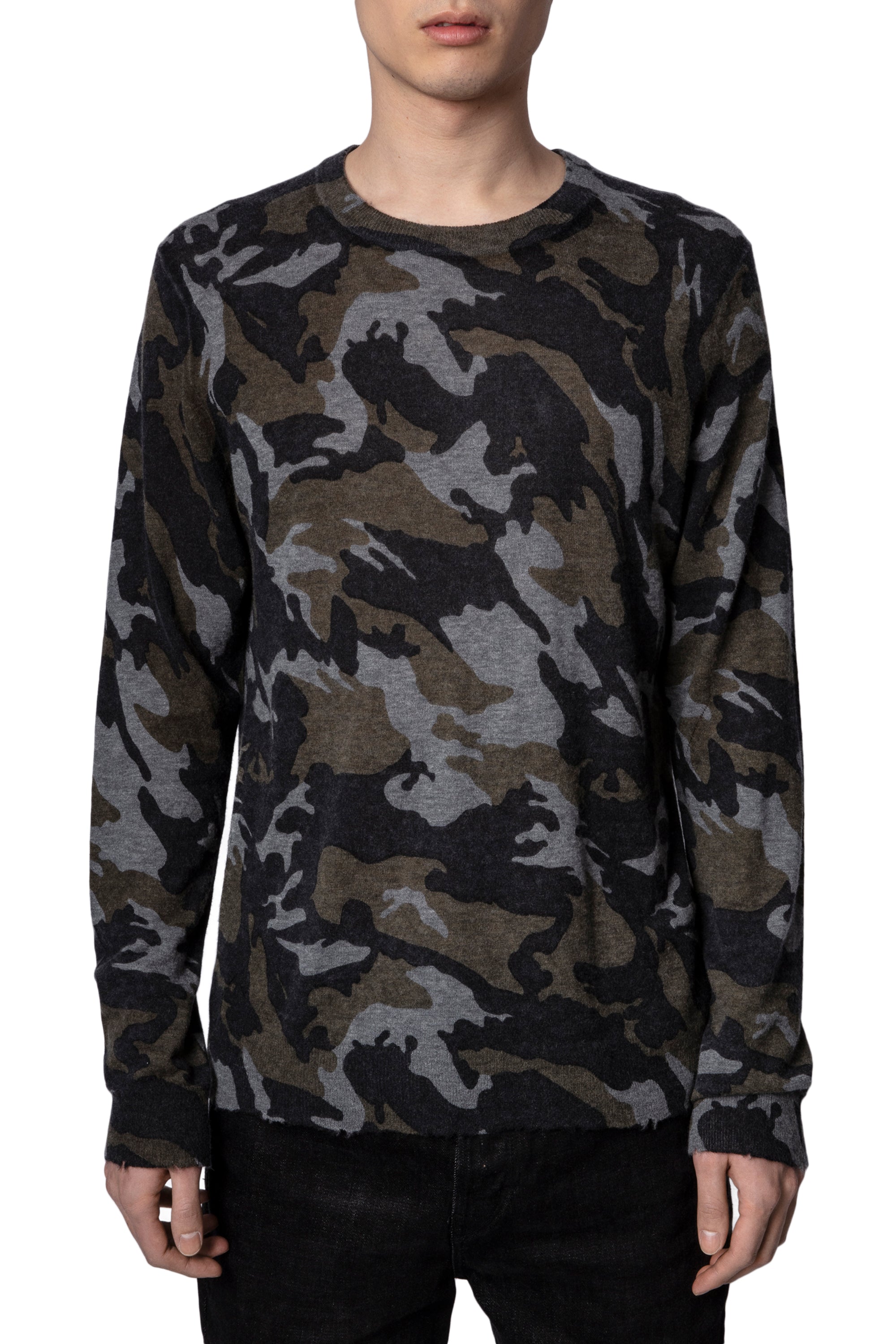 Pull Kennedy Bis en cachemire - Fougere