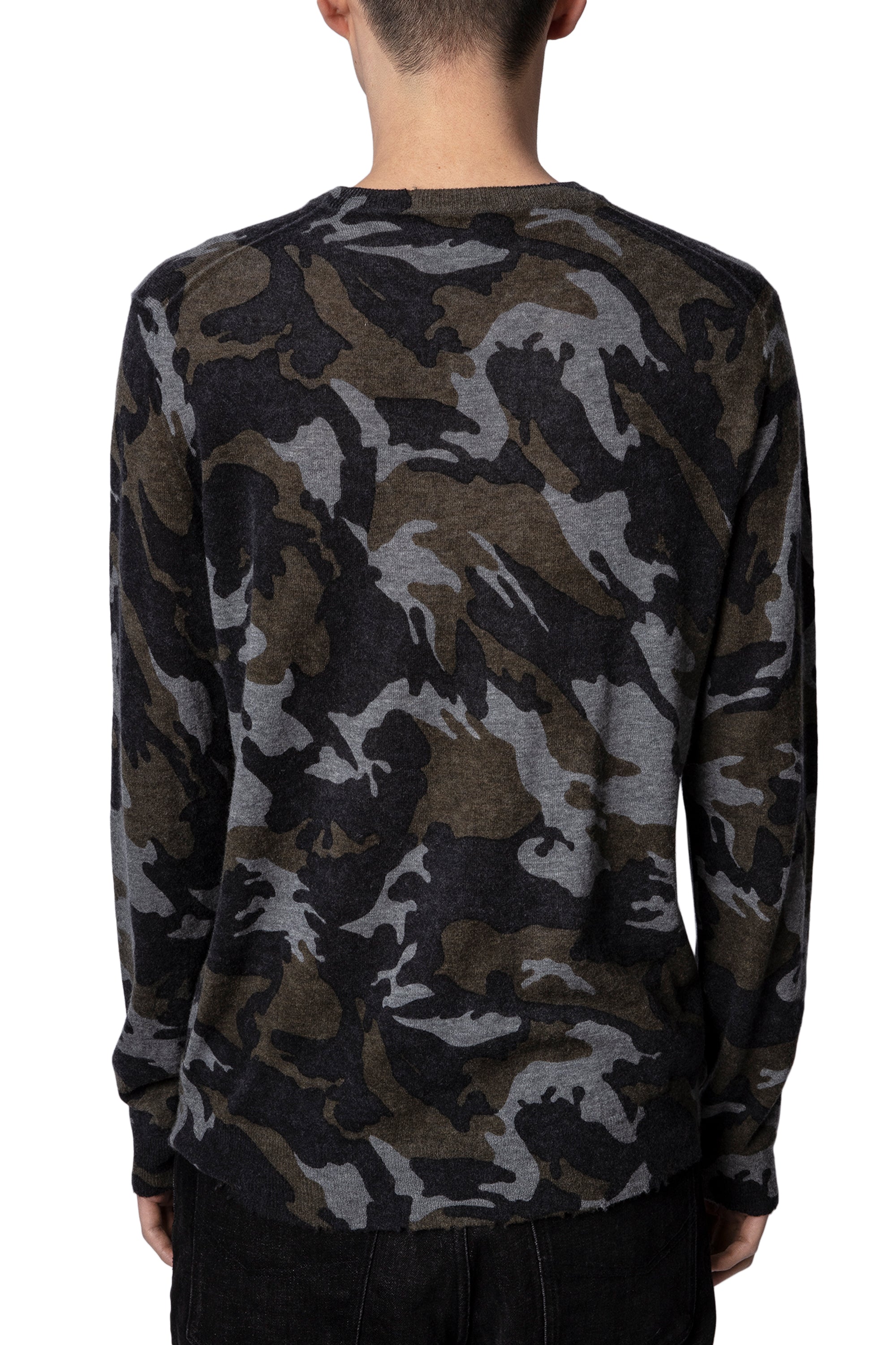 Pull Kennedy Bis en cachemire - Fougere