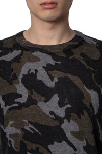 Pull Kennedy Bis en cachemire - Fougere