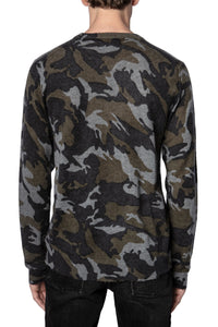 Pull Kennedy Bis en cachemire - Fougere