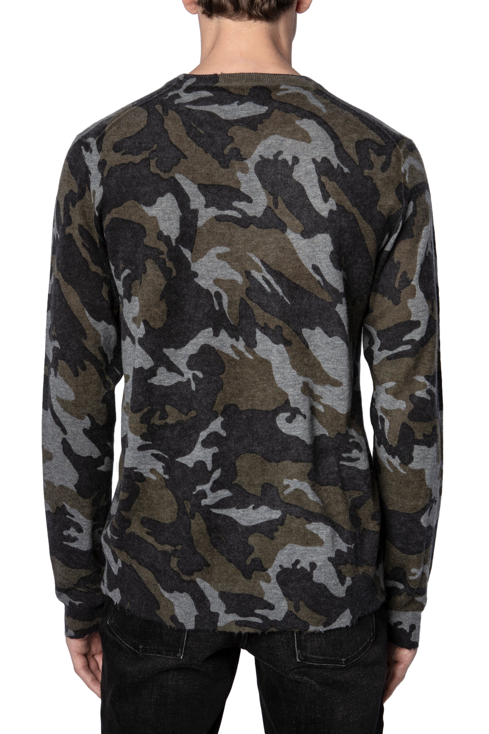 Pull Kennedy Bis en cachemire - Fougere